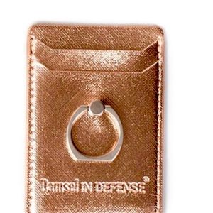 Damsel in Defense Call Back RFID Wallet - Rose Gold